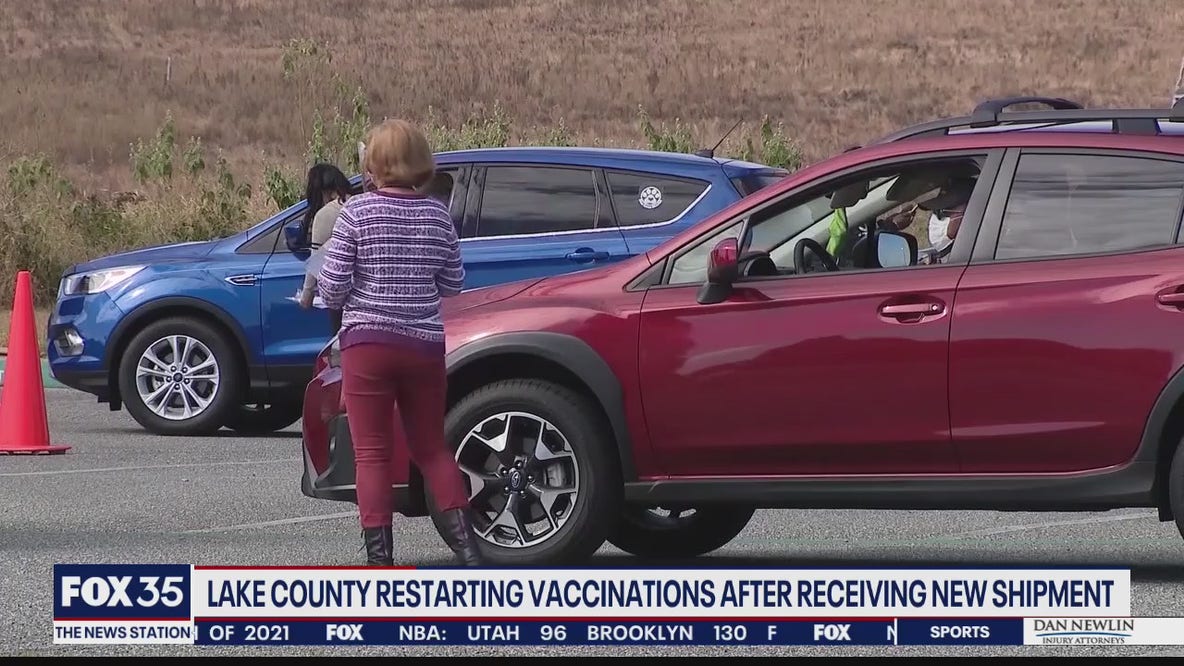 Lake County resumes COVID-19 vaccinations after receiving 12K doses